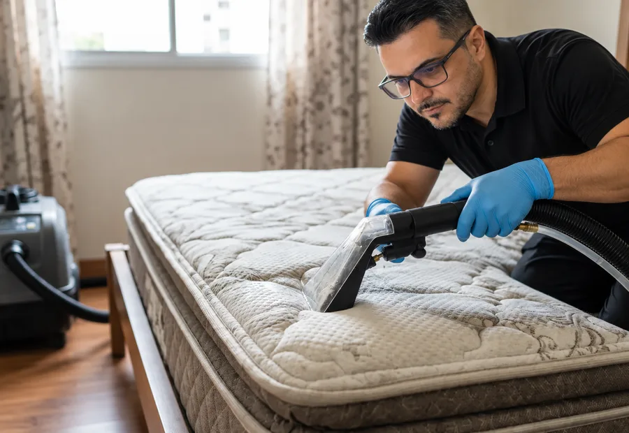 Limpeza de pillow top em Vespasiano: Limpeza de pillow top em Vespasiano, fixo ou solto