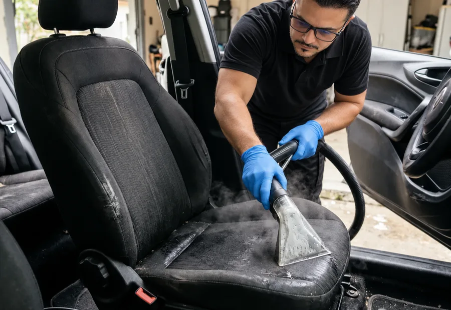 Carro: Higienização interna de carro em Vespasiano